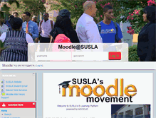 Tablet Screenshot of moodle.susla.edu